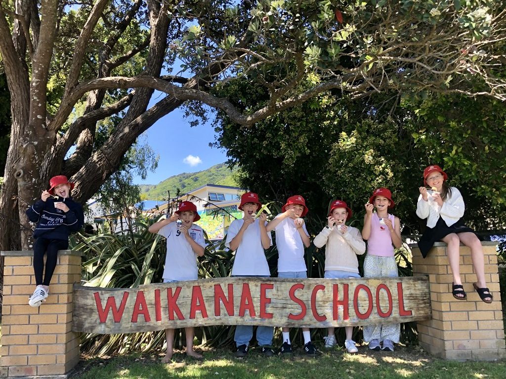 ウェリントン郊外 ワイカナエ親子留学